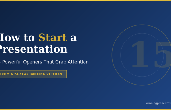 How to Start a Presentation: 15 Powerful Openers That Grab Attention