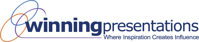 Winning Presentations logo with tagline "Where inspiration creates influence."