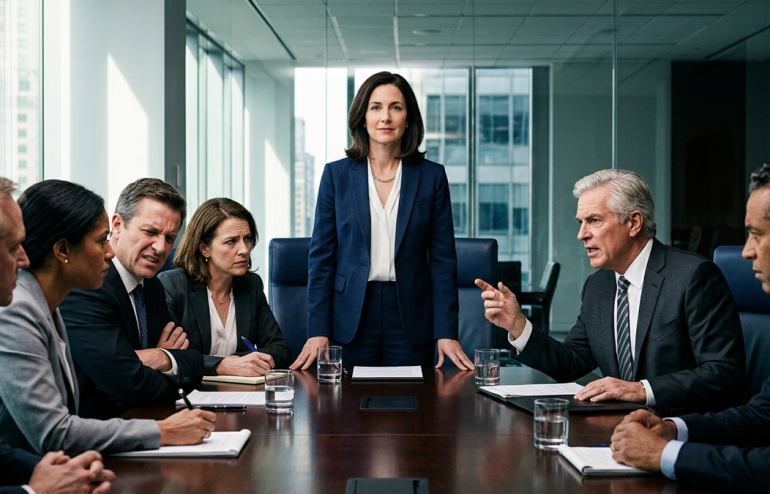 Crisis Communication Presentation Training for Executives