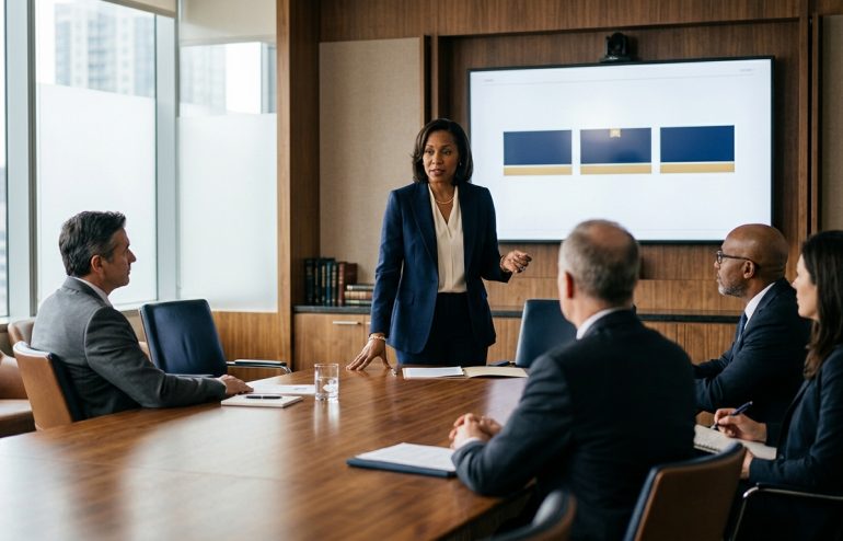 Executive Decision-Making Presentation: The 3-Slide Framework That Forces a Yes or No