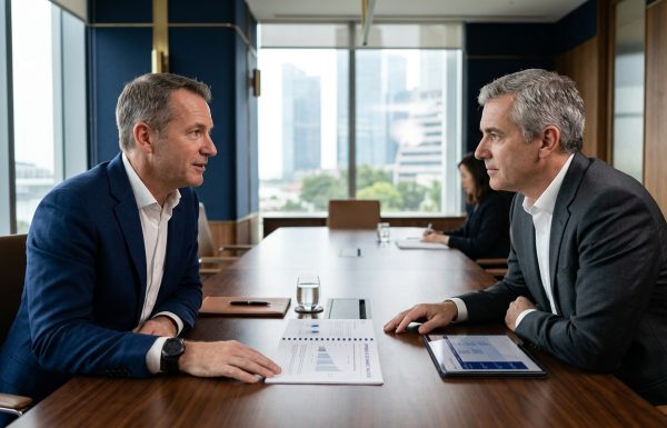 When an Executive Mirrors Your Posture: What It Signals (and the Subtle Response)