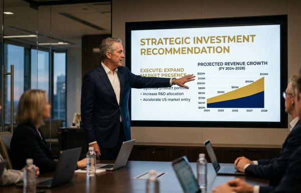 Executive Slide Design: What Board-Level Presentations Actually Look Like — featured image