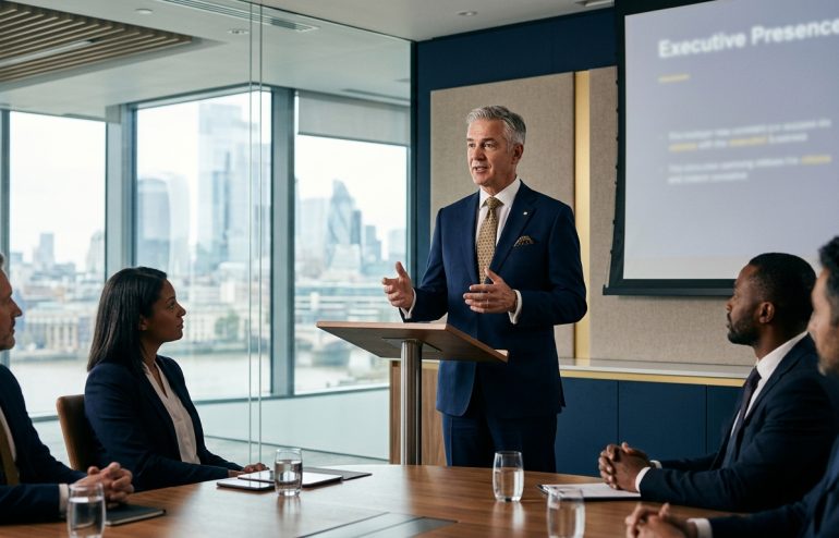 Featured image for Fear of Public Speaking Training UK: Programmes for Senior Professionals