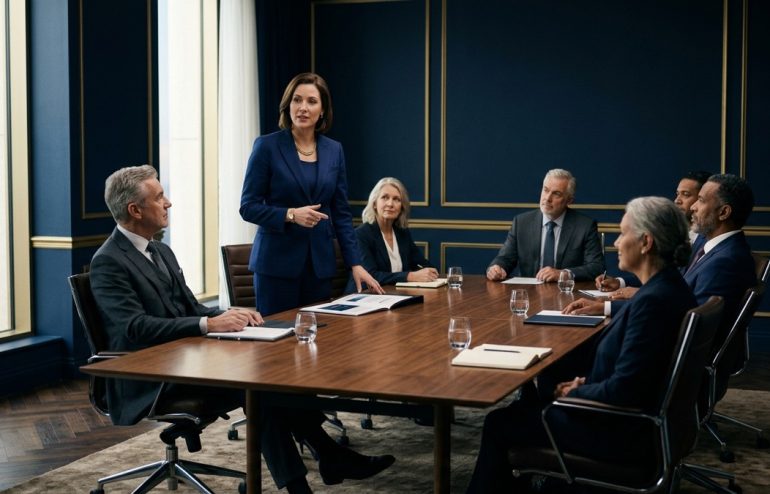 What I Watched Three Newly Promoted VPs Do in Their First Board Meeting