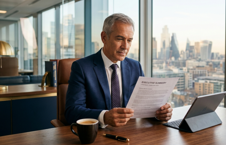 Why a Reporting-Up Summary Lives or Dies in the First Sixty Seconds