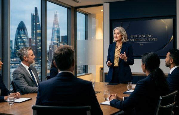 Featured image for Influencing Senior Executives Presentation Course (2026)