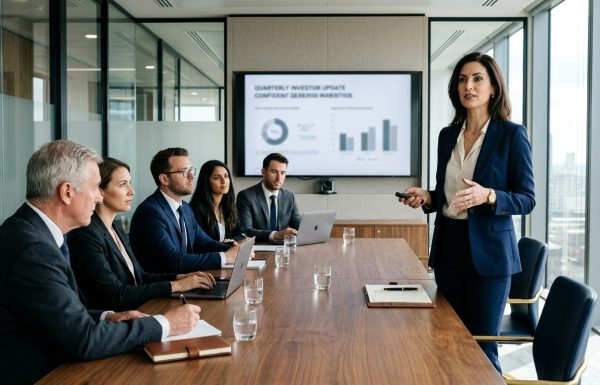 Investor Update Presentation Format: The Quarterly Deck Top Founders Send to Boards