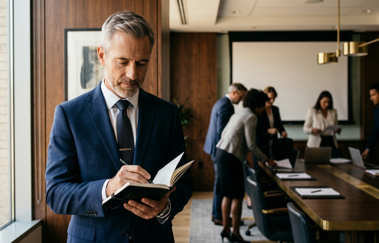 Why Senior Leaders Keep a Private Log of Every Presentation They Give