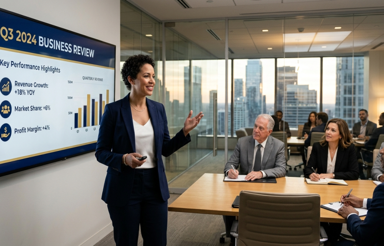 Quarterly Business Review Presentation: How to Structure a QBR That Drives Renewals — featured image