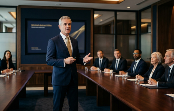 Why the Most Senior People Present With the Fewest Slides