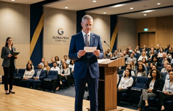 The Anonymous Town Hall Question That Names You: Why Defending Yourself Loses the Room